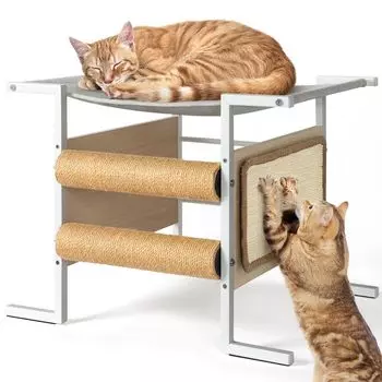 Кошка кошка кошка кошка кошка окно низкое домашнее животное мини кошка домашнее животное кошка коготь стресс легко подходит для маленьких собак и кошек 39 см кровать для кошек кровать, кровать, башня, гамак, гамак,