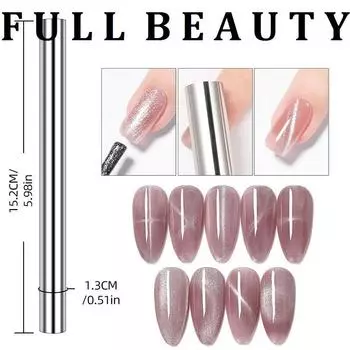 Кошка Магнитная 5D Линейная полоса Эффект Магнитная палочка Доска Сильный Широкий Магнитный Гель-лак для ногтей Лак Волшебный дизайн ногтей DIY Инструменты для маникюра