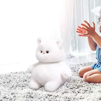 Кошка плюшевая игрушка подушка милый детский подарок на день рождения креативная кукла чучело для кресла дивана чёрный