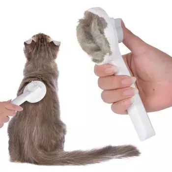 Кошка, собака, кошка удаляет комки шерсти одним касанием x 3 удаляет волосы длинные короткие одним нажатием волосы удаление волос [Лягушачье рыло] щетка, щетка, щетка, щетка, серый