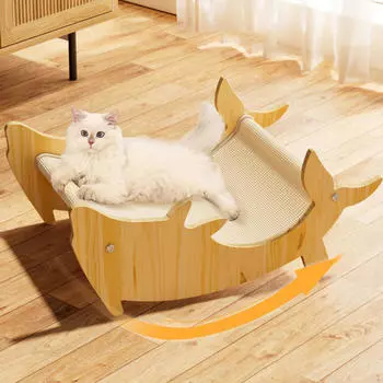Кошка Собака Кресло-кровать Поднятая кровать Прочная напольная мебель для отдыха Милый практичный подарок для питомца