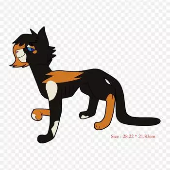 Кошка собака утюг на теплопередаче печать виниловые нашивки наклейки для одежды DIY аппликации моющиеся нашивки
