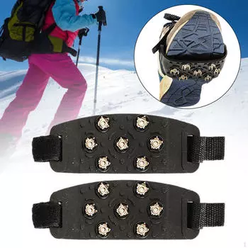Кошки для обуви, ручки, удобные для переноски, снежные копыта, шипы для ледолазания, бутсы для