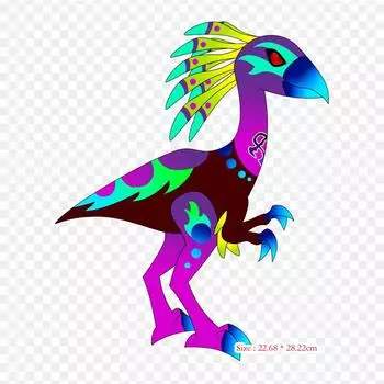 Кошмарное королевство 3D Dream Drop Distance Image Термопереносная печать виниловые нашивки наклейки для одежды аппликации своими руками моющиеся нашивки