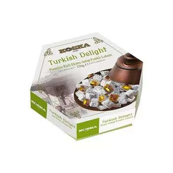 Koska Традиционный рахат-лукум с дополнительными фисташками 250 гр