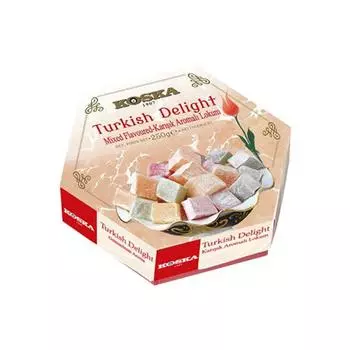Коска Традиционный рахат-лукум со смешанным вкусом 250 гр