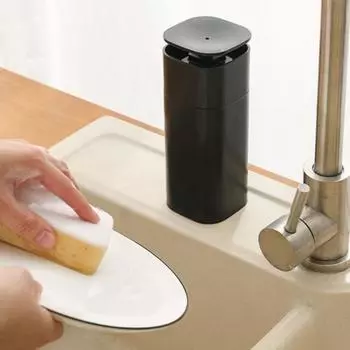 Косметическая бутылка с хорошей герметичностью, пластиковая практичная многофункциональная жидкость для снятия макияжа с насосом, дорожные принадлежности белый