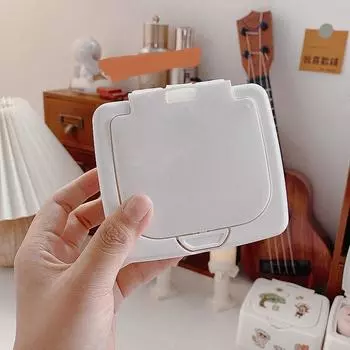 Косметическая коробка для хранения с рисунком из мультфильма Пластиковые контейнеры для хранения Многофункциональные канцелярские принадлежности для студентов