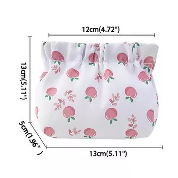 Косметическая сумка-держатель для монет, портативная сумка для наушников, карточек, помад, сумка для хранения, органайзер с автозакрытием, дорожная сумка для ювелирных изделий