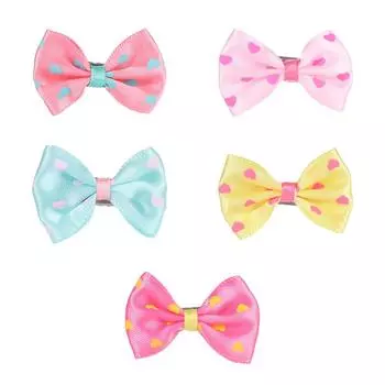 Косметические принадлежности для кошек и щенков, заколки для волос с бантом, заколки для волос, банты-бабочки, заколка для волос