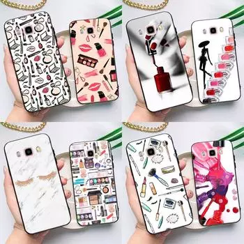 Косметический чехол для лака для ногтей для Samsung Galaxy J4 J6 Plus 2018 J8 A6 A7 A8 A9 J1 A3 A5 2016 J3 J5 J7 2017 чехол A8 Plus 2018