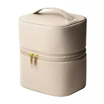 Косметичка atRise Доступна в двух вариантах: большая косметичка для взрослых в приглушенных тонах для туалетных принадлежностей и дорожная косметичка Косметичка Кварц/Макияж [Теперь цвета!] M/L