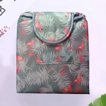 Косметичка большой емкости, портативная водонепроницаемая многофункциональная сумка для хранения косметики на шнурке для девочек, сумка для стирки розовый