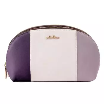 Косметичка Clelia трехцветная, большой емкости, с двойной молнией, серия Liberte [Cleria] [CL-17088] (Фудзи)