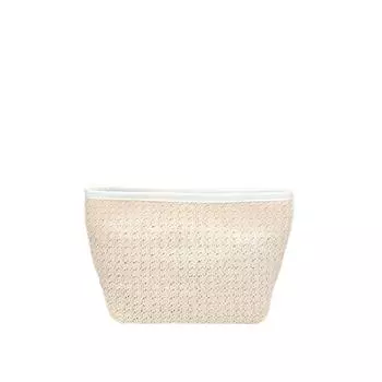 Косметичка для хранения, модная сумка-клатч, большая вместительная сумка-ведро, простая косметичка в этническом стиле белый