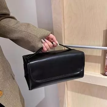 Косметичка для хранения со съемными отделениями, вместительная, на молнии, дорожная косметичка, органайзер для косметики с ручкой хаки