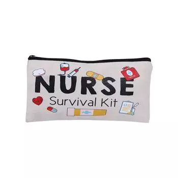 Косметичка для хранения, сумка из холста, тонкая работа, мультяшный, модный, многоцелевой, стильный, шикарный, изысканный дизайн type 1