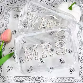 Косметичка для невесты/госпожи/племени/жены Косметички Дорожный органайзер для туалетных принадлежностей Косметичка для невесты Подарки подружкам невесты на свадьбу