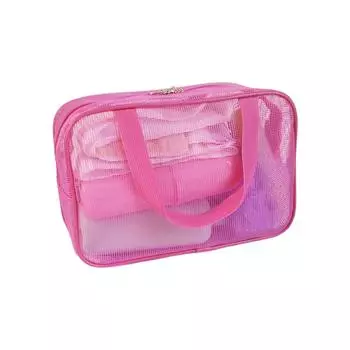 Косметичка для путешествий, видимая косметичка для ванной, полая дренажная органайзер-органайзер для бытовых мелочей