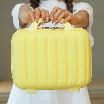 Косметичка для туалетных принадлежностей Большая вместимость Несколько отделений Повседневный органайзер для косметики Макияж