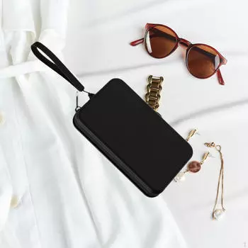 Косметичка из силикона для путешествий и домашнего использования black