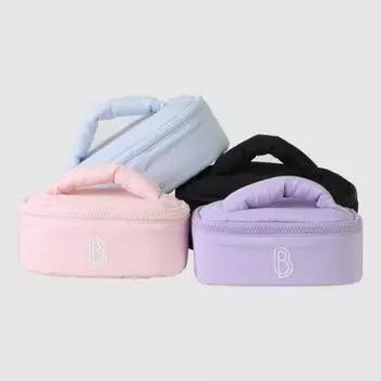 Косметичка многоцелевого использования BLANCBLACK с ручкой-макарон sky blue/L