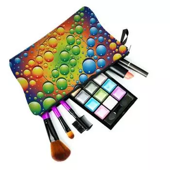 Косметичка с 3D-принтом, квадратное кольцо для хранения, многоцелевая сумочка для помады 5