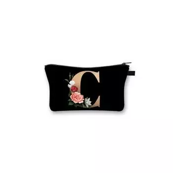 Косметичка с буквами, косметичка для туалетных принадлежностей, большой вместительный органайзер для хранения косметики, дорожные портативные органайзеры для женщин type 6