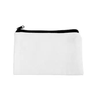 Косметичка с застежкой-молнией Косметички Дорожные аксессуары Холщовый мешочек Сумки для хранения Туалетные принадлежности Ручной пенал бежевый