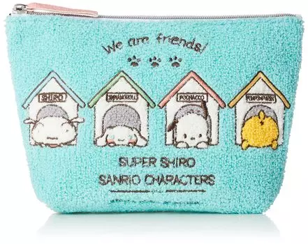 Косметичка Super Shiro pouch мятно-зеленая [Super Shiro] мятный зеленый