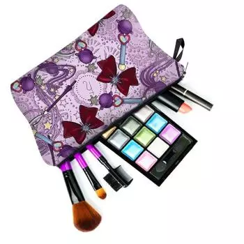 Косметичка Туфли на высоком каблуке Выкройка Большая вместимость Портативный Модный внешний вид Легкий 2