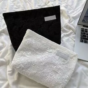 Косметичка в стиле бохо, большая нейлоновая косметичка, дорожная косметичка, портативный органайзер для косметики для студентов розовый