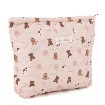 Косметичка в виде животного с застежкой-молнией, органайзер для косметики, переносная косметичка Zoo