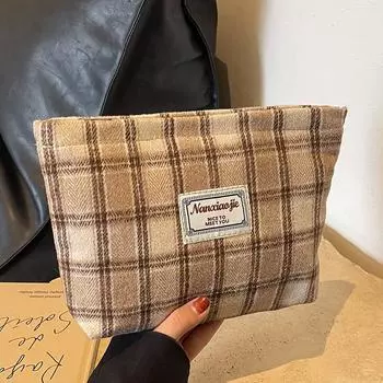 Косметичка высокой ценности с ручкой, новая большая вместимость, высокое качество, для студентов, для выхода в свет, для путешествий, для хранения туалетных принадлежностей