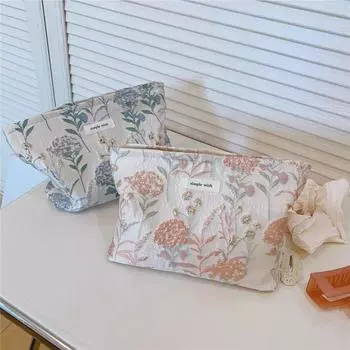 Косметички, холщовые многофункциональные женские косметички, большой дорожный органайзер для туалетных принадлежностей, портативная модная женская косметичка розовый