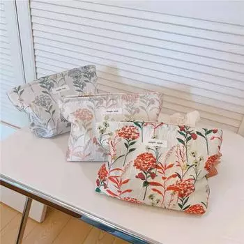 Косметички, холщовые многофункциональные женские косметички, большой дорожный органайзер для туалетных принадлежностей, портативная модная женская косметичка розовый