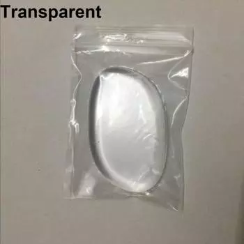 Косметика для макияжа силиконовый анти-губчатый блендер для смешивания пудра Flawless Foundation Puff Transparent(6.2*4.3*1cm)