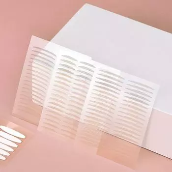 Косметика для нависающих век Наклейки для двойных век Инструменты для макияжа Сетчатая лента для глаз Кружевные полоски для подтяжки век 200pieces