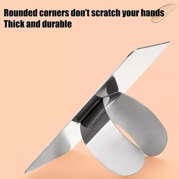 Косметика Палитра для смешивания макияжа Браслет из нержавеющей стали Маникюр Тонирующий консилер Помада Миксерная пластина Жидкая основа для смешивания M