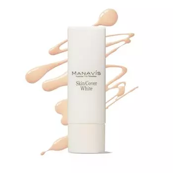 Косметика Skin Cover MANAVIS Солнцезащитный крем SPF18 30 г Лосьон Основа под макияж Основа под макияж Основа под макияж Основа под макияж для лица [MANAVIS Белый] PA++
