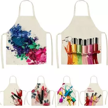 Косметикадля ногтейдлякрасотыКухняфартукКухняДомХлопокЛьняной фартук кулинарный салон Кулинария Кулинария Взрослый Bavaglino Delantal 47x38cm