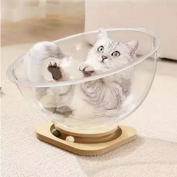 Космическая капсула для кошек, кровать для кошек, универсальные игрушки для кошек Four Seasons