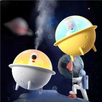 Космическая Планета Увлажнитель воздуха Usb Электрический Ультразвуковой диффузор аромата прохладной воды со светодиодной подсветкой для домашней комнаты Мини-увлажнитель USB Cable