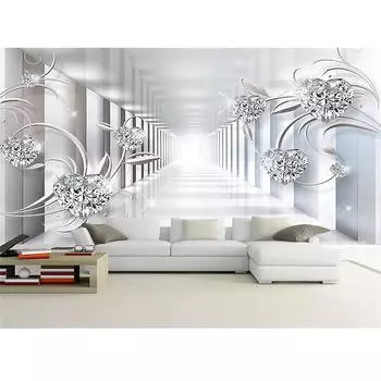 Космические обои 3d космическая абстракция цветочные фрески подходят для гостиной ТВ фон декор настенная роспись 200 cm(W) x 140 cm(H)