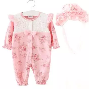 Космический костюм MK Rose Pattern Mosa Размер 80, лучшая детская одежда в Корее