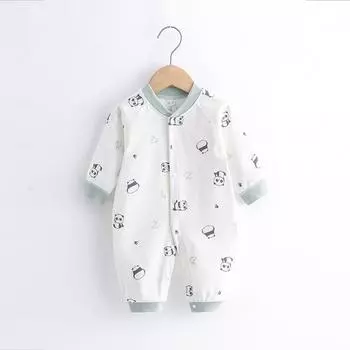 Космический костюм Momo-chan Baby Panda размер 59, лучшая детская одежда в Корее
