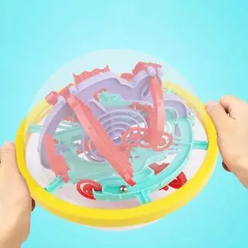 Космический лабиринт, шарик, развивающая способность, наблюдение, космический 3D пластиковый шариковый подшипник, игра-лабиринт