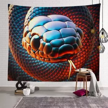 Космический модный креативный трехмерный домашний фон, настенный гобелен для спальни, гостиной, ткань, тапиз 100X75CM