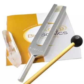 Космический тюнер Biosonics, тюнер сольфеджио 432 Гц, специальная колотушка Crystal Point, оригинальное японское руководство по эксплуатации, в комплекте Magic of Scales to Heal