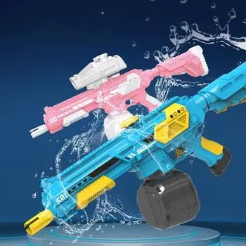 Космический Водяной Пистолет: Заряжается через USB, подходит для детей от 3 до 8 лет, 36 В или ниже, развлечения на свежем воздухе с друзьями